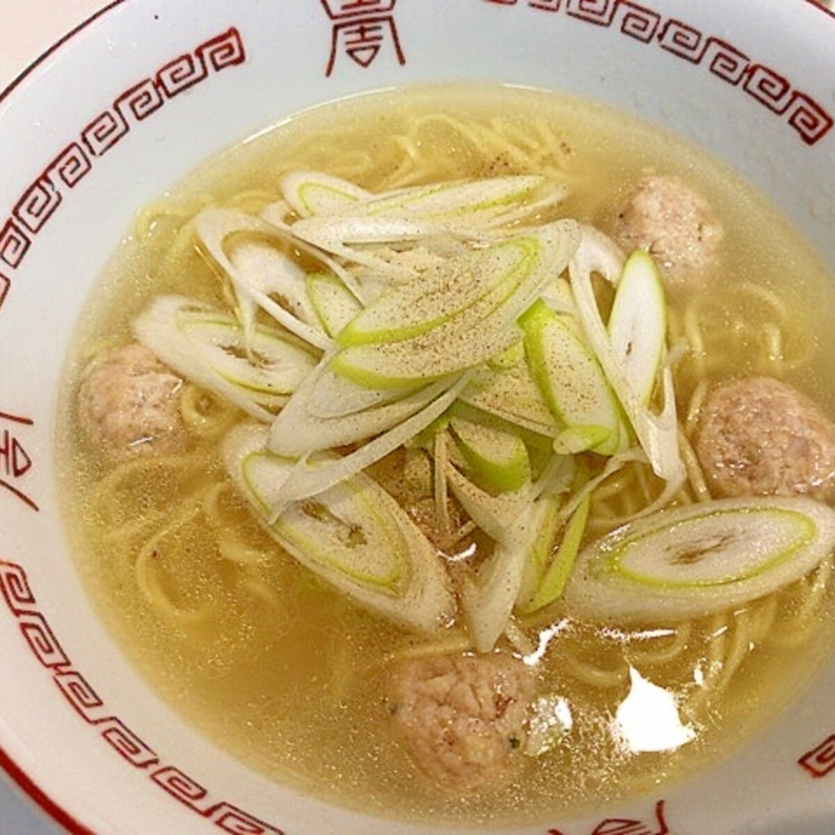 ランチにもどうぞ 鶏団子塩ラーメン レシピ 作り方 By アボカドプリン 楽天レシピ